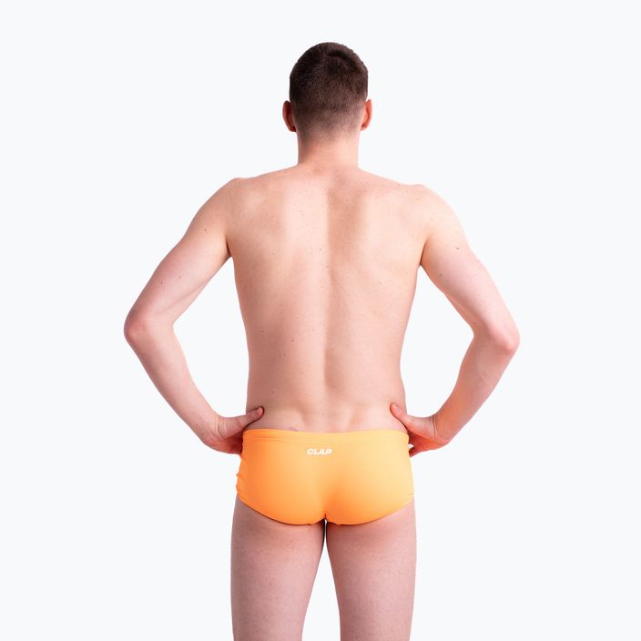 Pánske plavecké nohavičky CLap Orange Slipy CLAP108 5