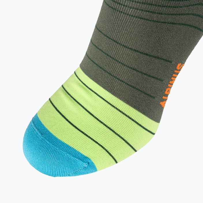 Alpinus Lavaredo zelené trekingové ponožky 4