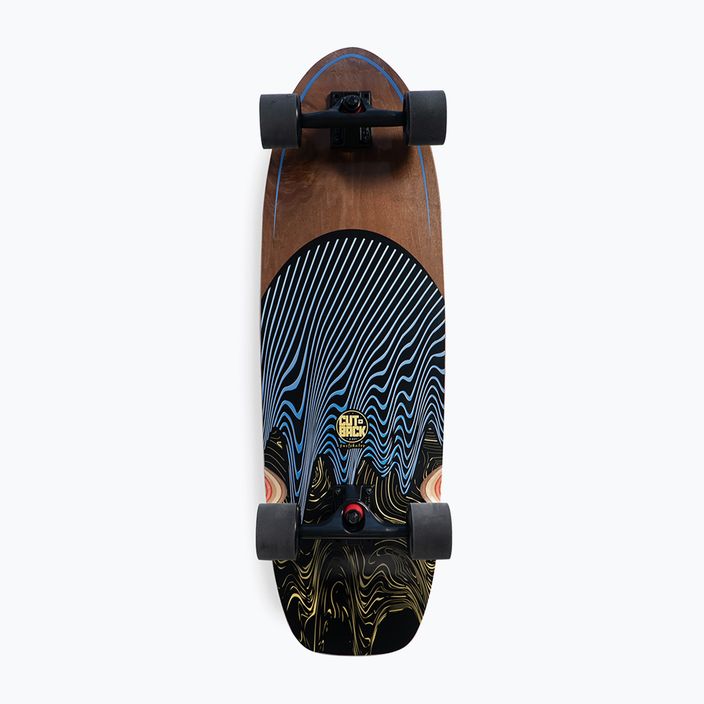 Surfskate Cutback Dark Blue 34" farebný skateboard CUT-SUR-DBL 7