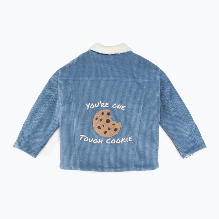 Detská bunda KID STORY Teddy air blue cookie 2