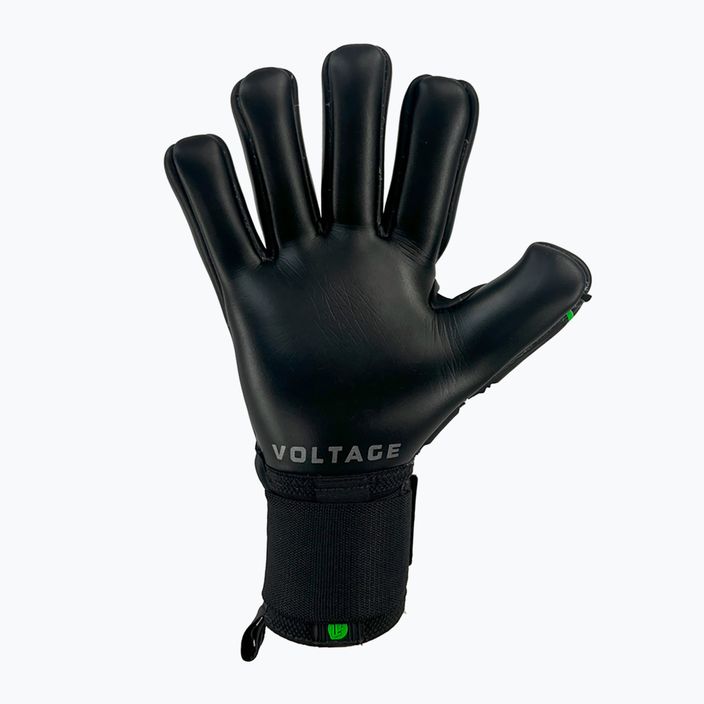 Brankárske rukavice Football Masters Voltage Plus NC black/fluo 2