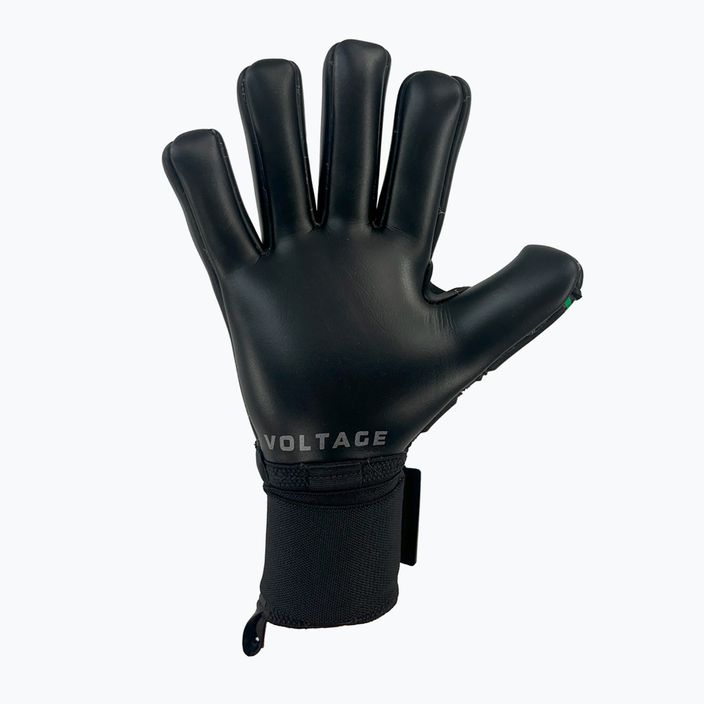 Brankárske rukavice Football Masters Voltage Plus NC black/green 2
