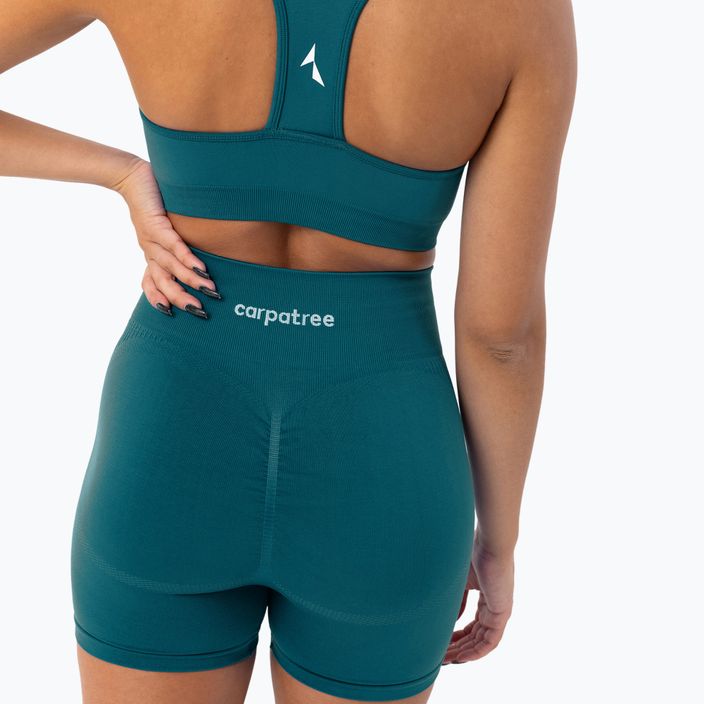 Carpatree Blaze Seamless deep ocean blue fitness podprsenka 7