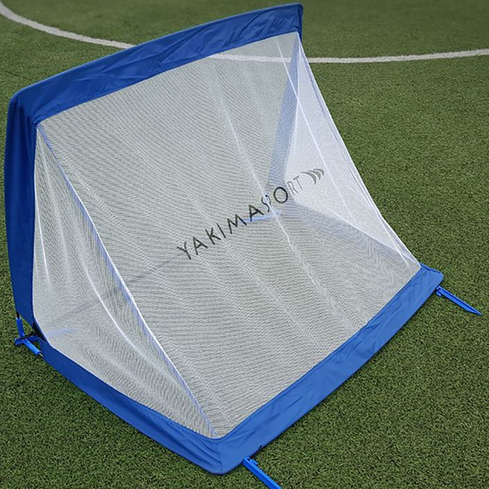 Yakimasport POP-UP futbalové bránky 2 ks. 120 x 80 cm modrá 100272 4