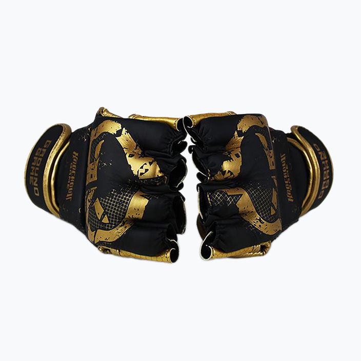 GroundGame MMA Cage Gold sparing rukavice čierne MMAGLOCGOLDSM 8