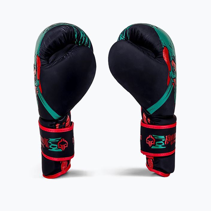 GroundGame Toxic boxerské rukavice čierne 21BOXGLOTOX10 4