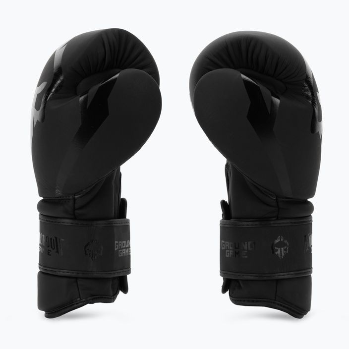 Boxerské rukavice GroundGame Stripe black 21BOXGLOSTRBL10 3