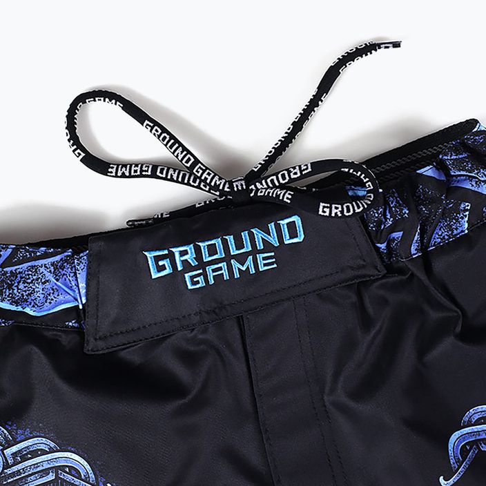 Pánske tréningové šortky Ground Game MMA Viking black 5