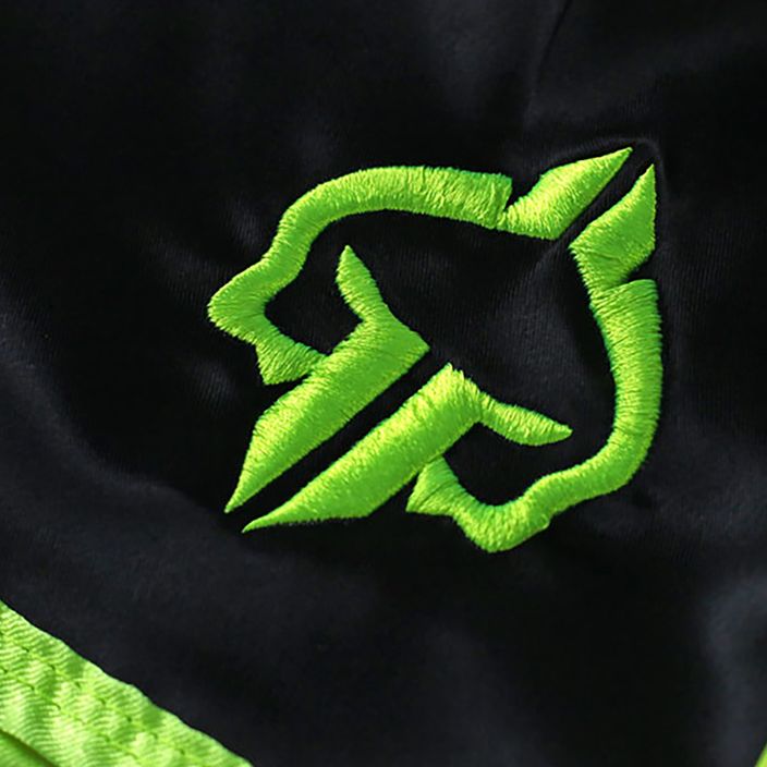 Pánske tréningové šortky Ground Game Muay Thai Neon black/green neon 7