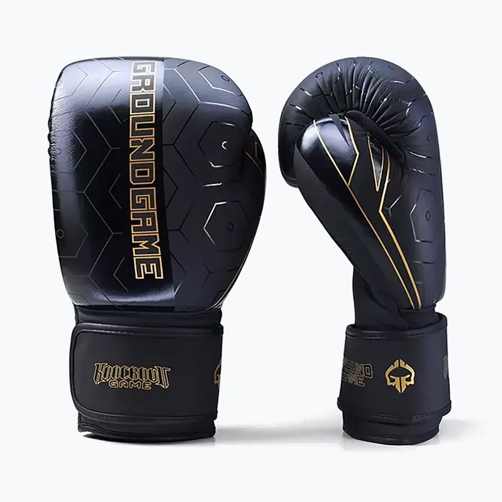 Boxerské rukavice Ground Game Equinox čierne 22BOXGLOEQINX16 7