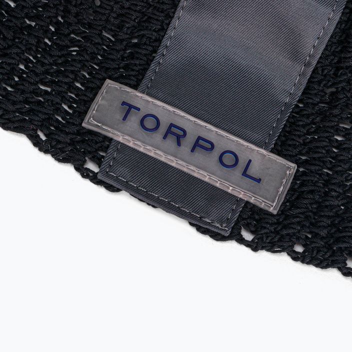 Chrániče sluchu pre kone TORPOL Sport čierno-sivé 3951-E-20-07-SP 4