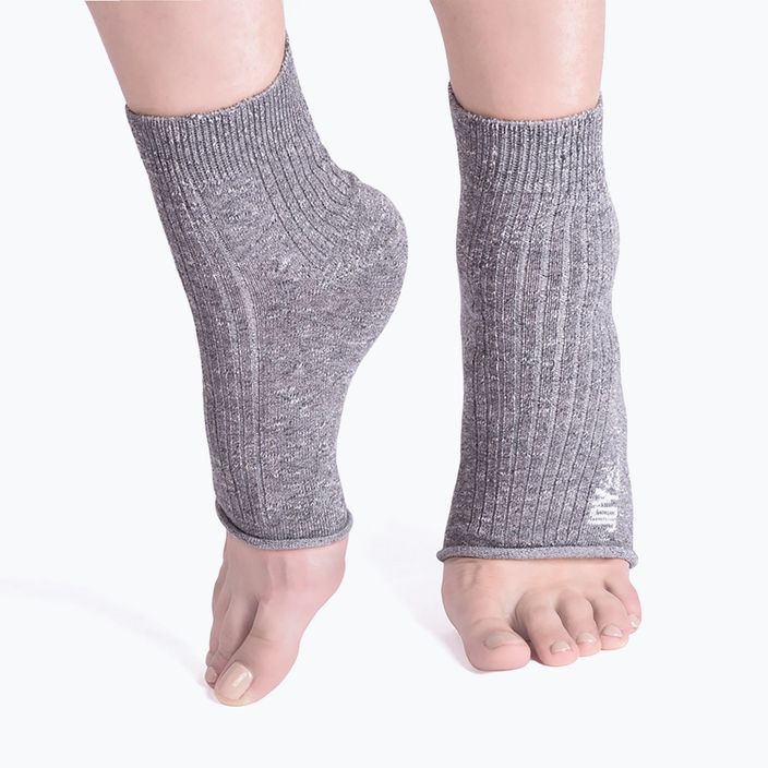 Dámske ponožky na jogu JOYINME On/Off the mat ponožky sivé 800903 5