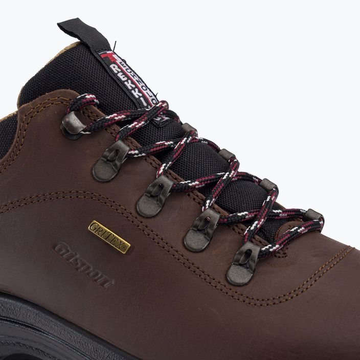 Pánske trekové topánky Grisport brown 10268D16G 9
