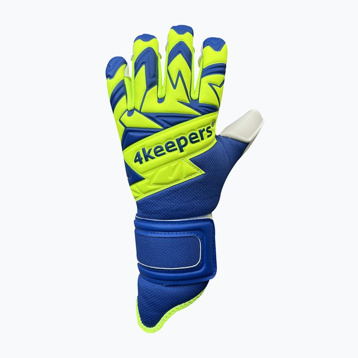 4Keepers Equip Breeze Nc modro-zelené brankárske rukavice EQUIPBRNC 4