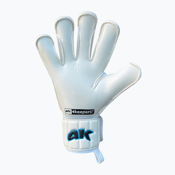 Detské brankárske rukavice 4Keepers Champ AQ Contact VI biele 3
