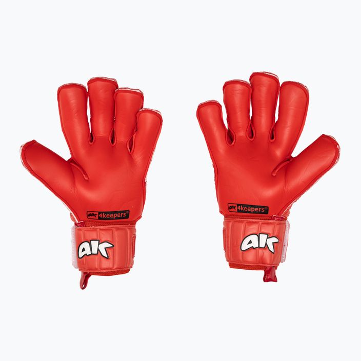 4Keepers Champ Colour Red VI brankárske rukavice červené 2