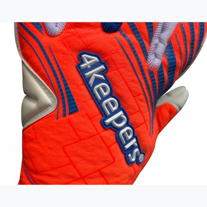 Detské brankárske rukavice 4keepers Soft Amber NC Jr oranžové 5