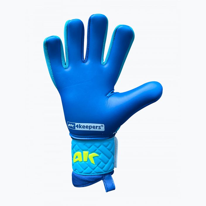Detské brankárske rukavice 4keepers Soft Azur NC Jr modré 3