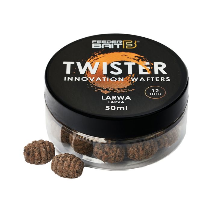 Wafters Feeder Bait Twister Larva 12 mm 50 ml FB30-4