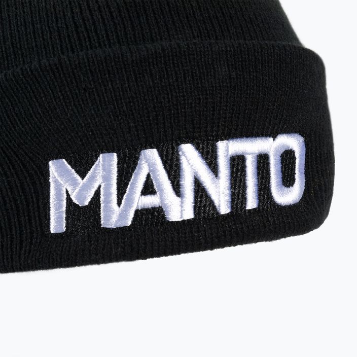 MANTO Big Logotype 21 čiapka čierna 3