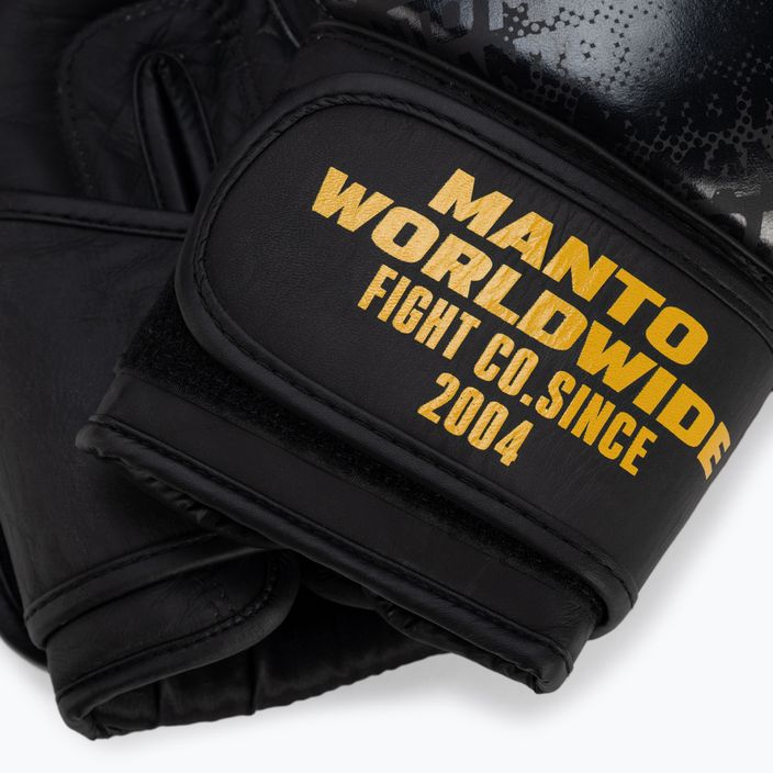 MANTO Prime 2. Profesionálne boxerské rukavice čierne MNA874_BLK 5