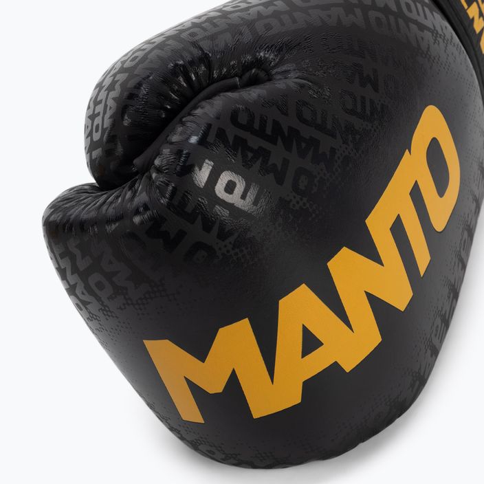 MANTO Prime 2. Profesionálne boxerské rukavice čierne MNA874_BLK 6
