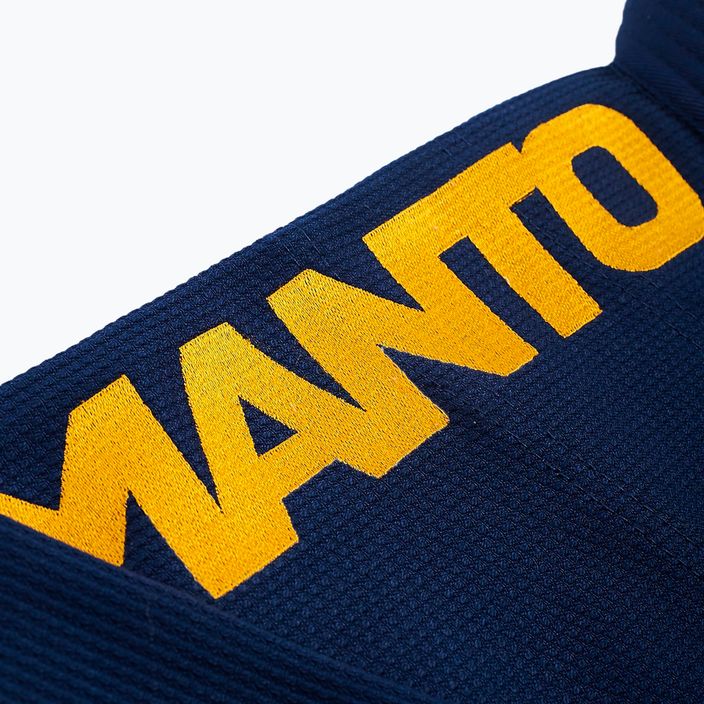 GI pre brazílske jiu-jitsu pánske MANTO X4 navy blue MNG978_NAV_A1 4