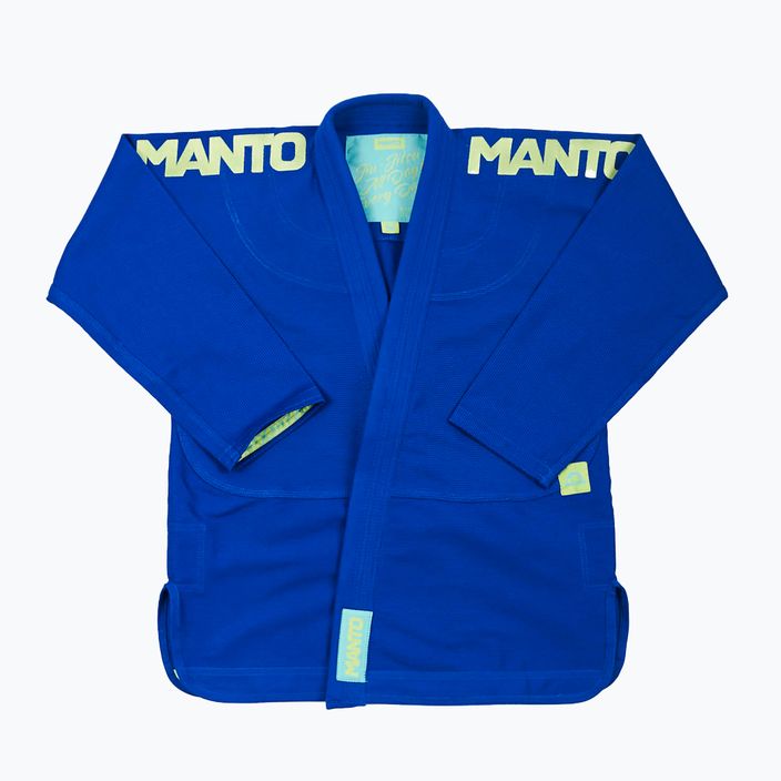 GI pre brazílske jiu-jitsu pánske MANTO X4 blue MNG978_BLU_A1 2