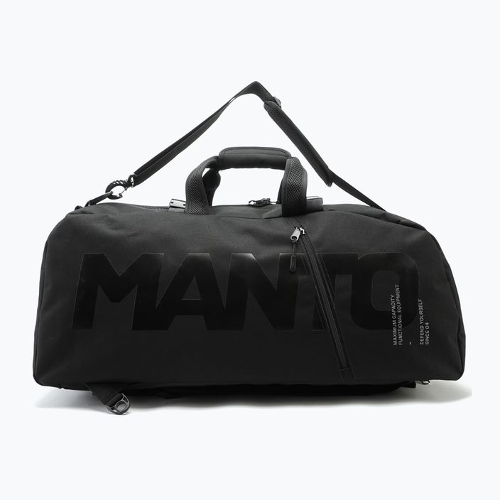 MANTO 2 v 1 Blackout tréningová taška čierna MNB008_BLK 3
