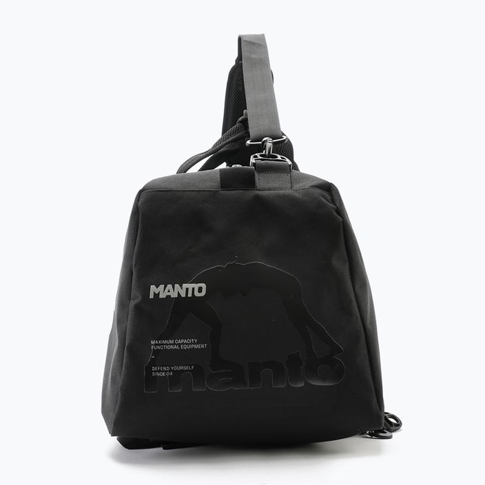 MANTO 2 v 1 Blackout tréningová taška čierna MNB008_BLK 7
