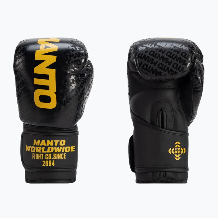 MANTO Prime 2. boxerské rukavice čierne MNA871_BLK 3
