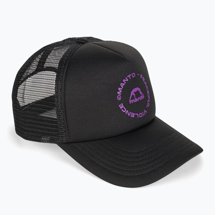 MANTO Mission čierna baseballová čiapka