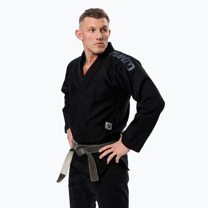 GI pre pánske brazílske jiu-jitsu MANTO X5 BJJ Blackout blackout black 2