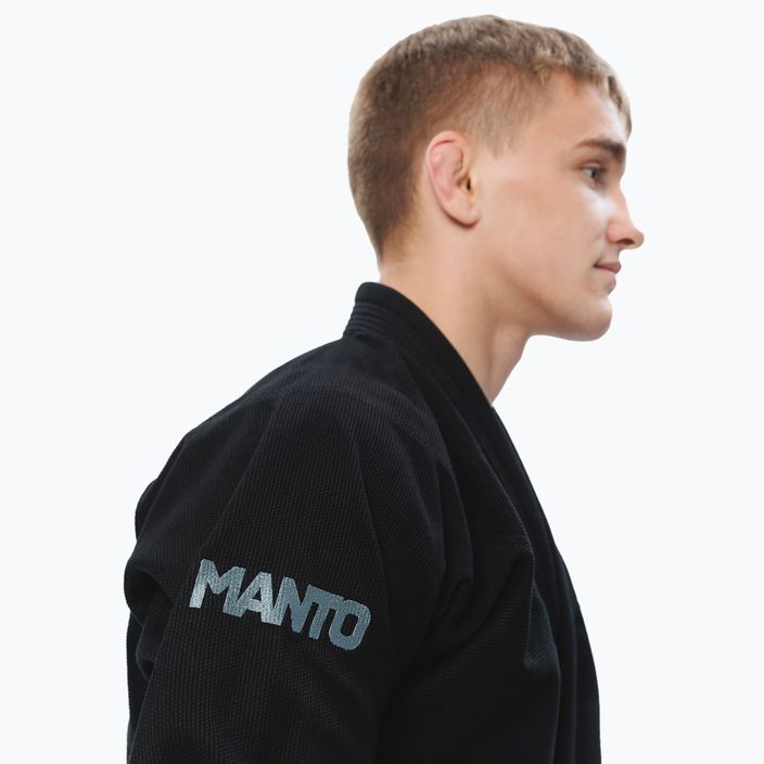 GI pre brazílske jiu-jitsu MANTO Rise 2.0 black 3