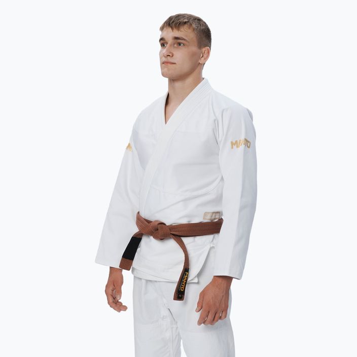 GI pre brazílske jiu-jitsu MANTO Rise 2.0 white 2