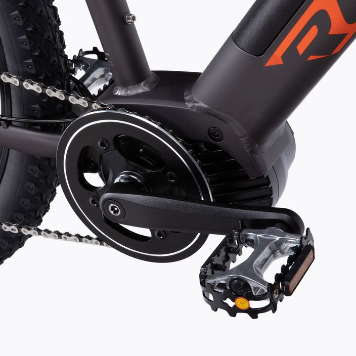 Romet e-Rambler E9.0 elektrický bicykel sivo-oranžový 2229701 9