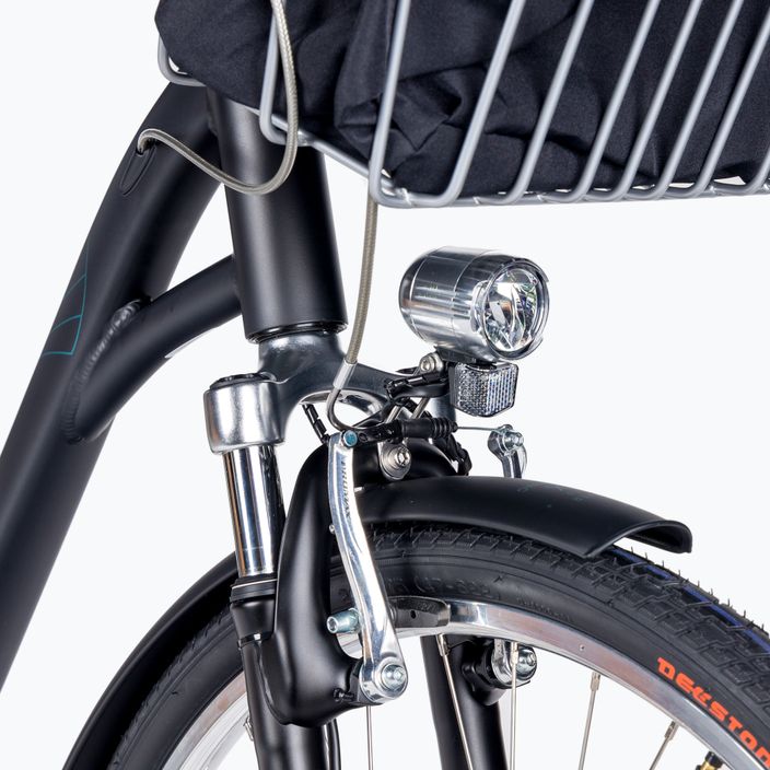 Dámske mestské bicykle Romet Art Deco Lux black 2228549 11