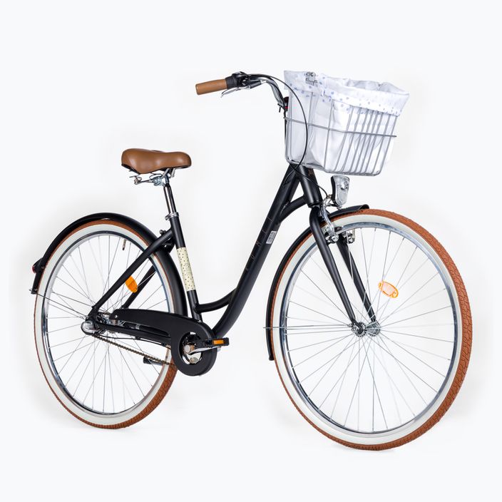 Dámsky mestský bicykel Romet Pop Art 28 Eco black 2228551 2