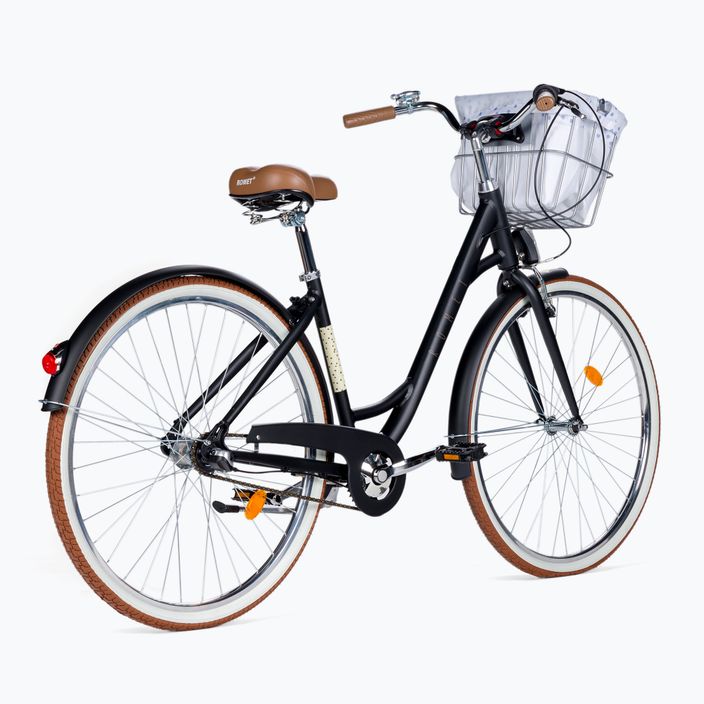 Dámsky mestský bicykel Romet Pop Art 28 Eco black 2228551 3