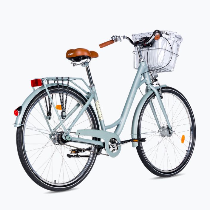 Dámske mestské bicykle Romet Pop Art 28 Lux sivá 2228565 3