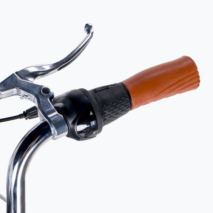 Dámske mestské bicykle Romet Pop Art 28 Lux sivá 2228565 6