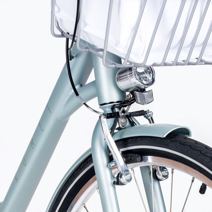 Dámske mestské bicykle Romet Pop Art 28 Lux sivá 2228565 12