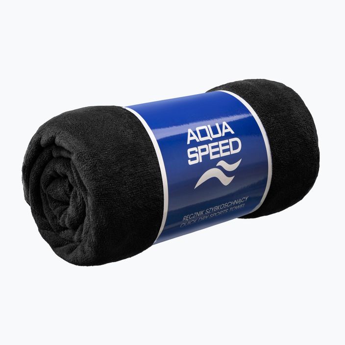 Rýchloschnúci uterák AQUA-SPEED Dry Soft Black 2
