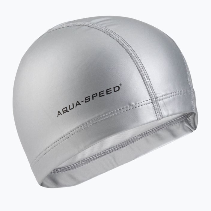 AQUA-SPEED plavecká čiapka Profi 26 strieborná 90