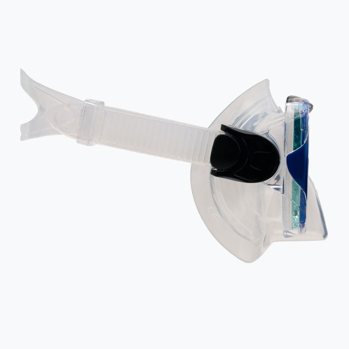 AQUA-SPEED detský potápačský set Enzo + maska Evo + šnorchel modrý 604 3