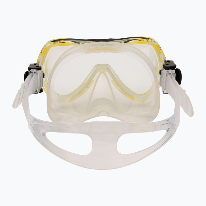 AQUA-SPEED detský potápačský set Enzo + maska Evo + šnorchel žltá 604 5