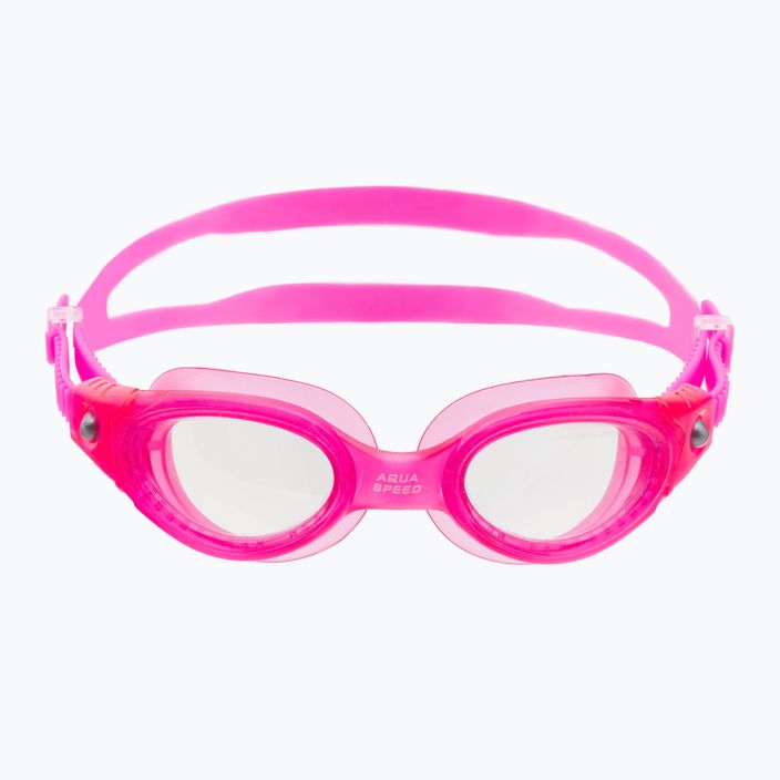 Detské plavecké okuliare AQUA-SPEED Pacific Jr ružové 81 2