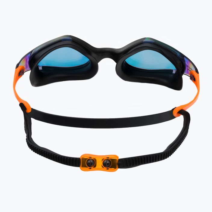 Plavecké okuliare AQUA-SPEED Blade Mirror čierno-oranžové 60 5