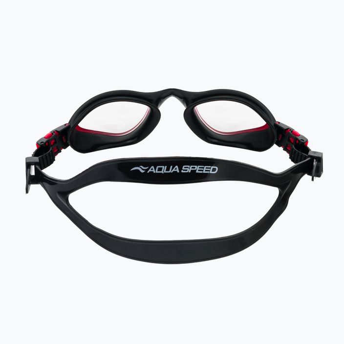Plavecké okuliare AQUA-SPEED Flex čierno-červené 6663 5