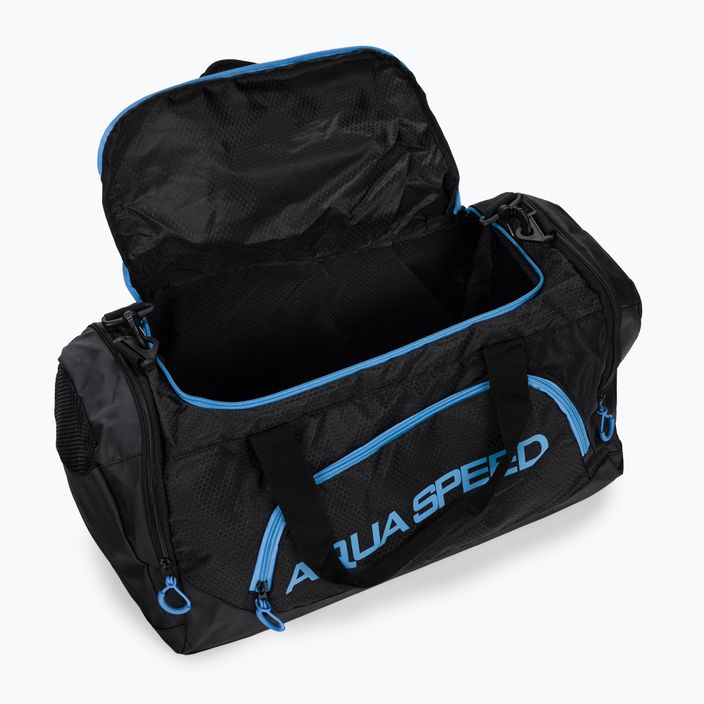 Plavecká taška AQUA-SPEED čierno-modrá 141 6